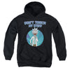 Rick And Morty - Don'T Touch Youth Hooded Sweatshirt