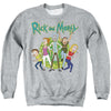 Rick And Morty - Family Fights Together Adult Crewneck Sweatshirt