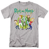 Rick And Morty - Family Fights Together Adult Regular Fit Short Sleeve