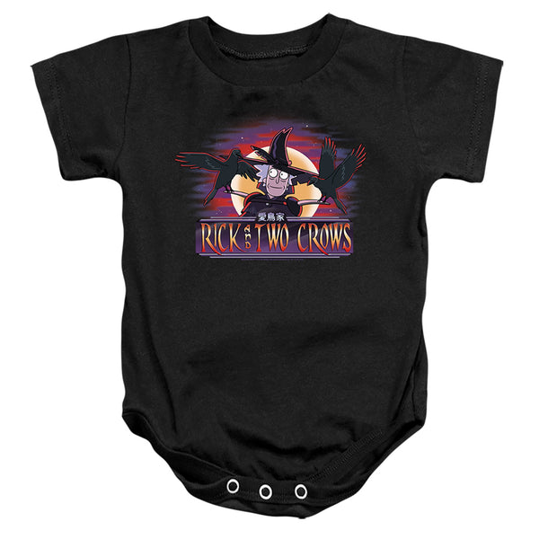 Rick And Morty - Rick And Two Crows Infant Snapsuit