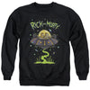 Rick And Morty - Ufo Adult Crewneck Sweatshirt