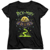 Rick And Morty - Ufo Women's Short Sleeve