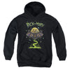 Rick And Morty - Ufo Youth Hooded Sweatshirt