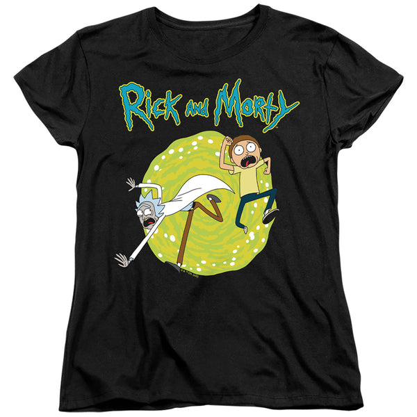Rick And Morty - Portal Women's Short Sleeve