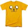 Adventure Time - Jake Head Adult Regular Fit Short Sleeve
