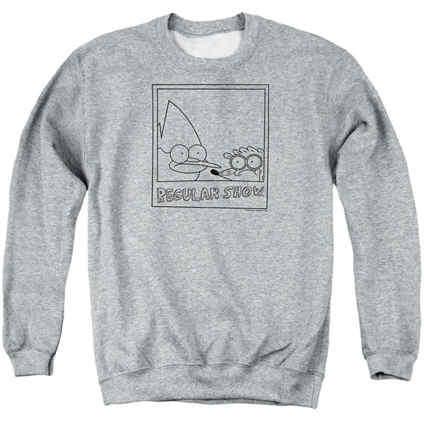 Regular Show - Poloroid Adult Crewneck Sweatshirt