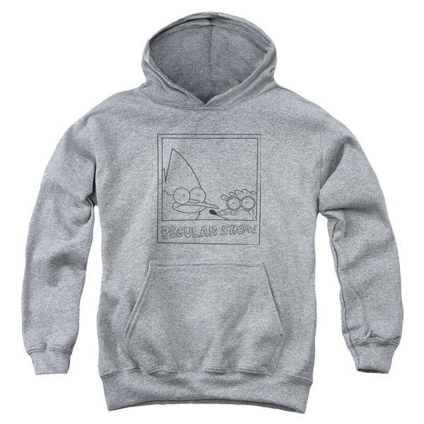 Regular Show - Poloroid Youth Hooded Sweatshirt