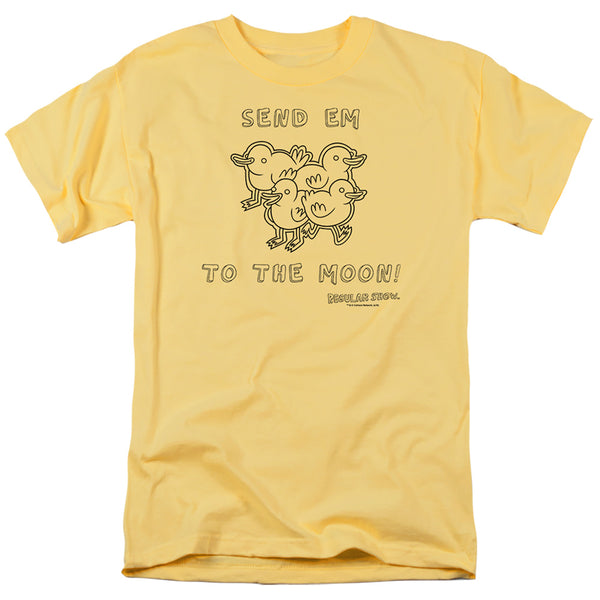 Regular Show - Baby Ducks Adult Regular Fit Short Sleeve