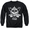 Adventure Time - Skull Face Adult Crewneck Sweatshirt