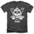 Adventure Time - Skull Face Adult Regular Fit Heather Short Sleeve