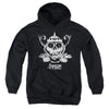 Adventure Time - Skull Face Youth Hooded Sweatshirt