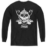Adventure Time - Skull Face L - S Youth
