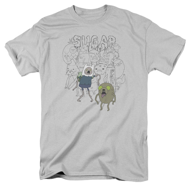 Adventure Time - Sugar Zombies Adult Regular Fit Short Sleeve