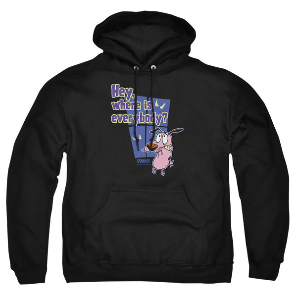 Courage - Where Is Everybody Adult Pullover Hoodie