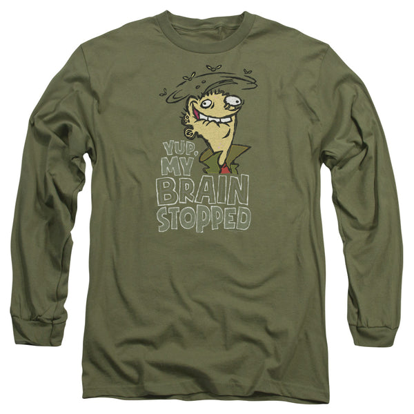 Ed Edd N Eddy - Brain Dead Ed Adult Long Sleeve
