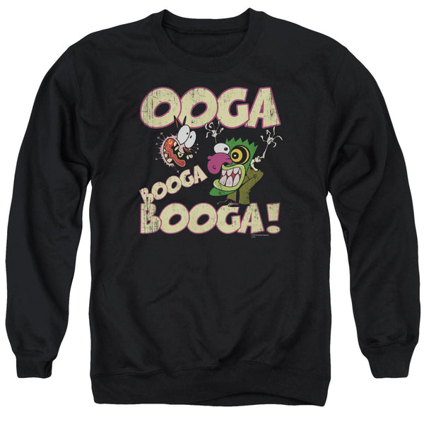 Courage - Ooga Booga Booga Adult Crewneck Sweatshirt