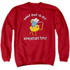 Adventure Time - Ride Bump Adult Crewneck Sweatshirt