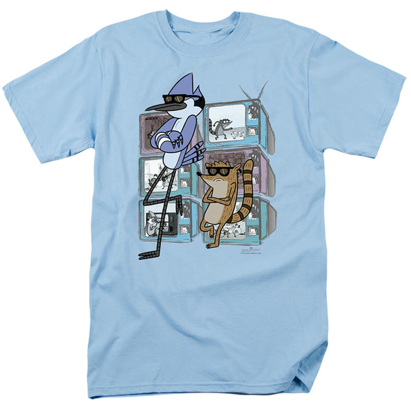Regular Show - Tv Too Cool Adult Regular Fit Short Sleeve