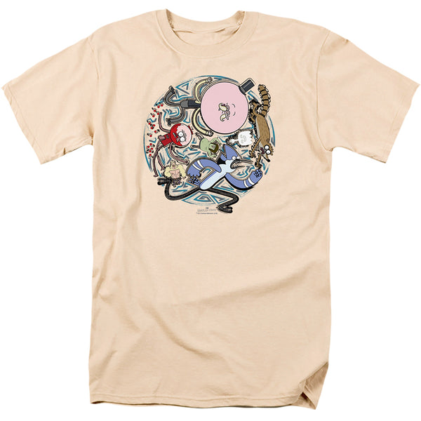Regular Show - Strange Circle Adult Regular Fit Short Sleeve