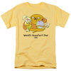 Adventure Time - Worlds Greatest Dad Adult Regular Fit Short Sleeve