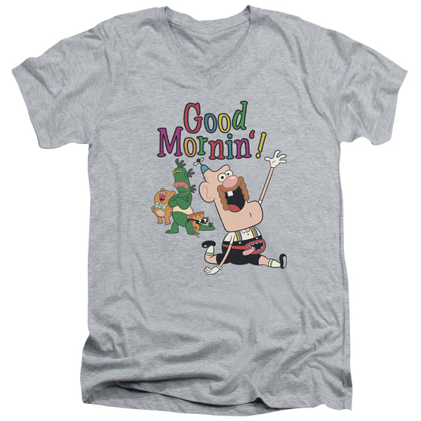 Uncle Grandpa - Good Mornin Adult Slim Fit V Neck Cotton