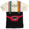 Uncle Grandpa - Lederhosen Adult Regular Fit Short Sleeve 100% Poly