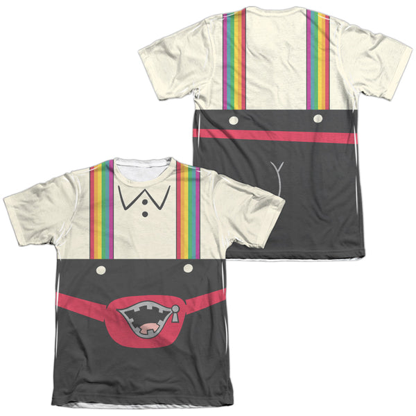 Uncle Grandpa - Lederhosen (Front - Back Print) Adult Regular Fit Short Sleeve 65 - 35 Poly - Cotton