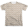 Uncle Grandpa - Pizzas Adult Regular Fit Short Sleeve 65 - 35 Poly - Cotton