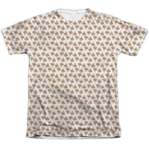 Uncle Grandpa - Pizzas Adult Regular Fit Short Sleeve 65 - 35 Poly - Cotton