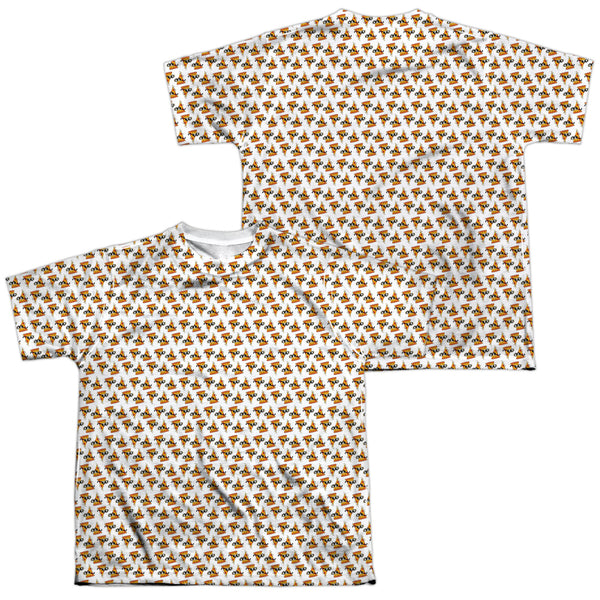 Uncle Grandpa - Pizzas (Front - Back Print) Youth Short Sleeve 100% Poly