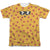 Uncle Grandpa - Pizza Face Adult Regular Fit Short Sleeve 65 - 35 Poly - Cotton