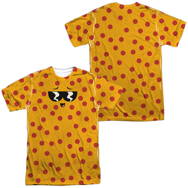 Uncle Grandpa - Pizza Face (Front - Back Print) Adult Regular Fit Short Sleeve 100% Poly