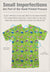 Adventure Time - Green Fields Adult Regular Fit Short Sleeve 100% Poly