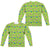 Adventure Time - Green Fields (Front - Back Print) L - S Adult Poly Crew