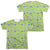 Adventure Time - Green Fields (Front - Back Print) Adult Regular Fit Short Sleeve 65 - 35 Poly - Cotton