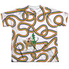 Uncle Grandpa - Rainbows Youth Short Sleeve 100% Poly