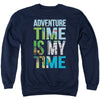 Adventure Time - My Time Adult Crewneck Sweatshirt