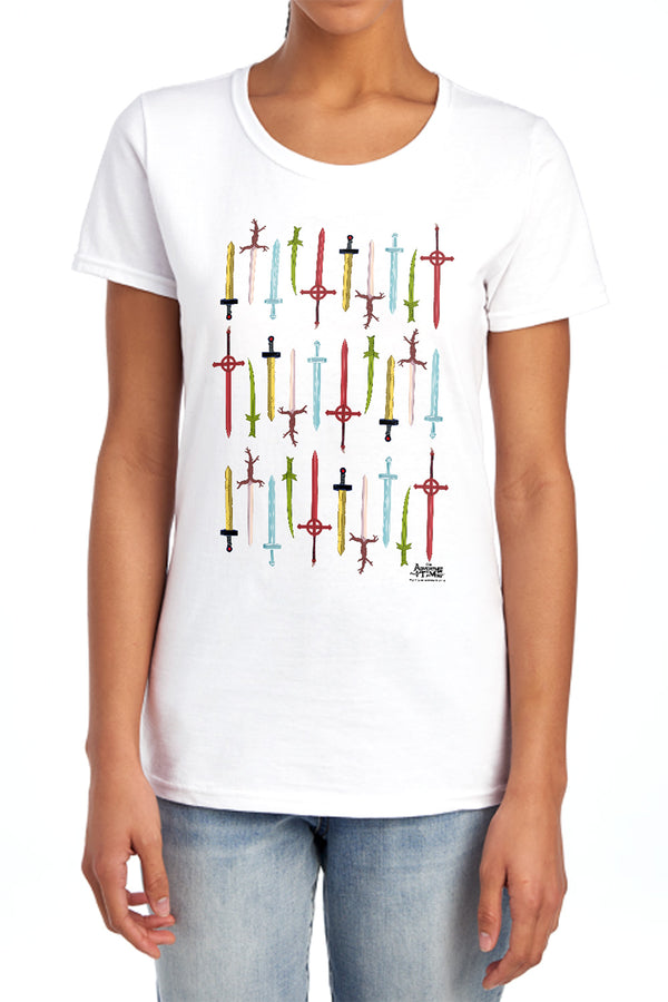 Adventure Time - Swords Women's Short Sleeve