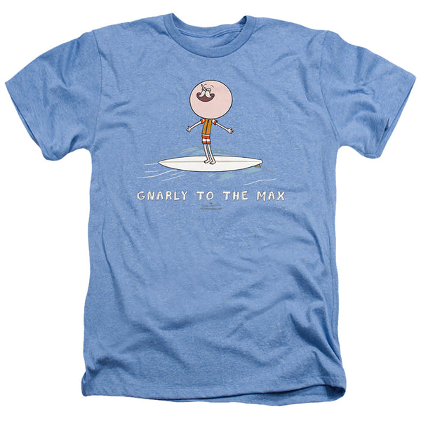 Regular Show - Gnarly Adult Regular Fit Heather Short Sleeve