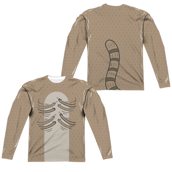 Regular Show - Hamboning (Front - Back Print) L - S Adult Poly Crew