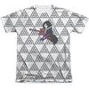 Adventure Time - Marcy Triangles Adult Regular Fit Short Sleeve 65 - 35 Poly - Cotton