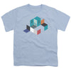 Adventure Time - BMO Blocks Youth Short Sleeve