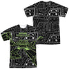 Dexter's Laboratory - Robot (Front - Back Print) Adult Regular Fit Short Sleeve 100% Poly