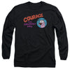 Courage The Cowardly Dog - Courage Logo Adult Long Sleeve