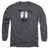 Courage The Cowardly Dog - Scared Adult Long Sleeve