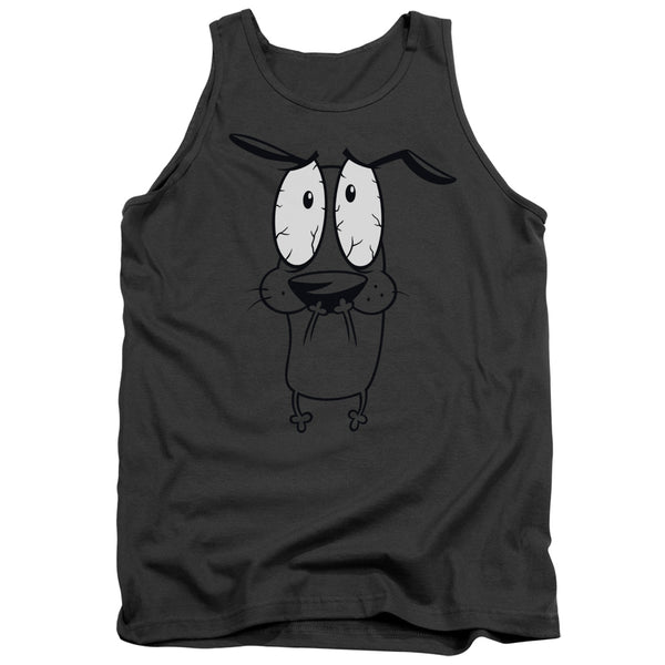 Courage The Cowardly Dog - Scared Adult Tank Top