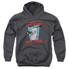 Courage The Cowardly Dog - Not Gonna Like Youth Hooded Sweatshirt