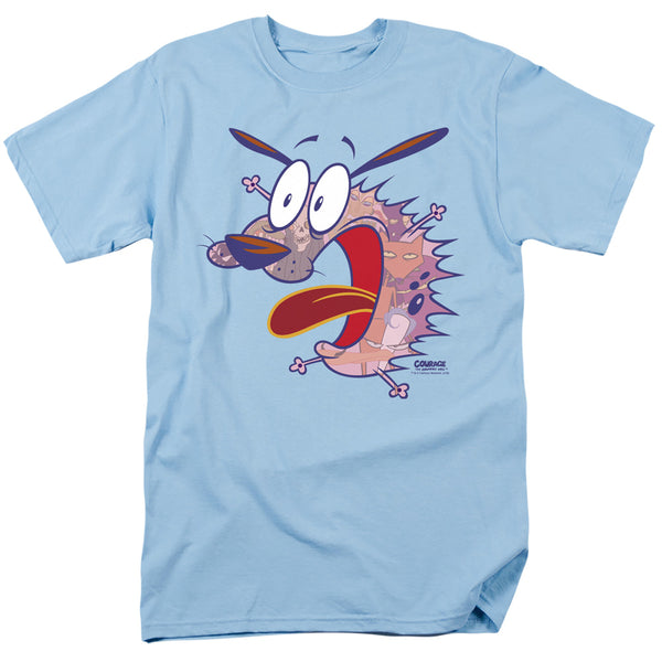 Courage The Cowardly Dog - Evil Inside Adult Regular Fit Short Sleeve