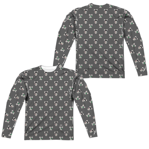 We Bare Bears - Nom Nom (Front - Back Print) L - S Adult Poly Crew