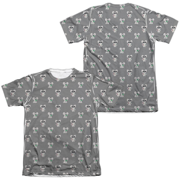 We Bare Bears - Nom Nom (Front - Back Print) Adult Regular Fit Short Sleeve 65 - 35 Poly - Cotton